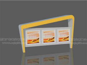 江西宣傳欄完工案例