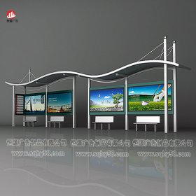 不銹鋼公交候車(chē)亭020