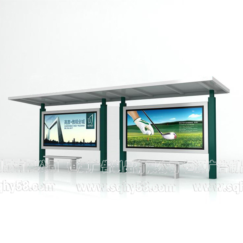 簡(jiǎn)約時(shí)尚候車(chē)亭017(圖1)