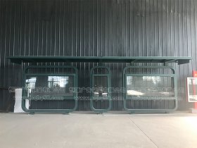 南京候車(chē)亭完工案例