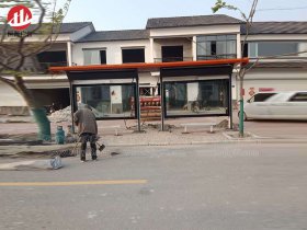 宿遷市宿城區定制一批候車(chē)亭站臺